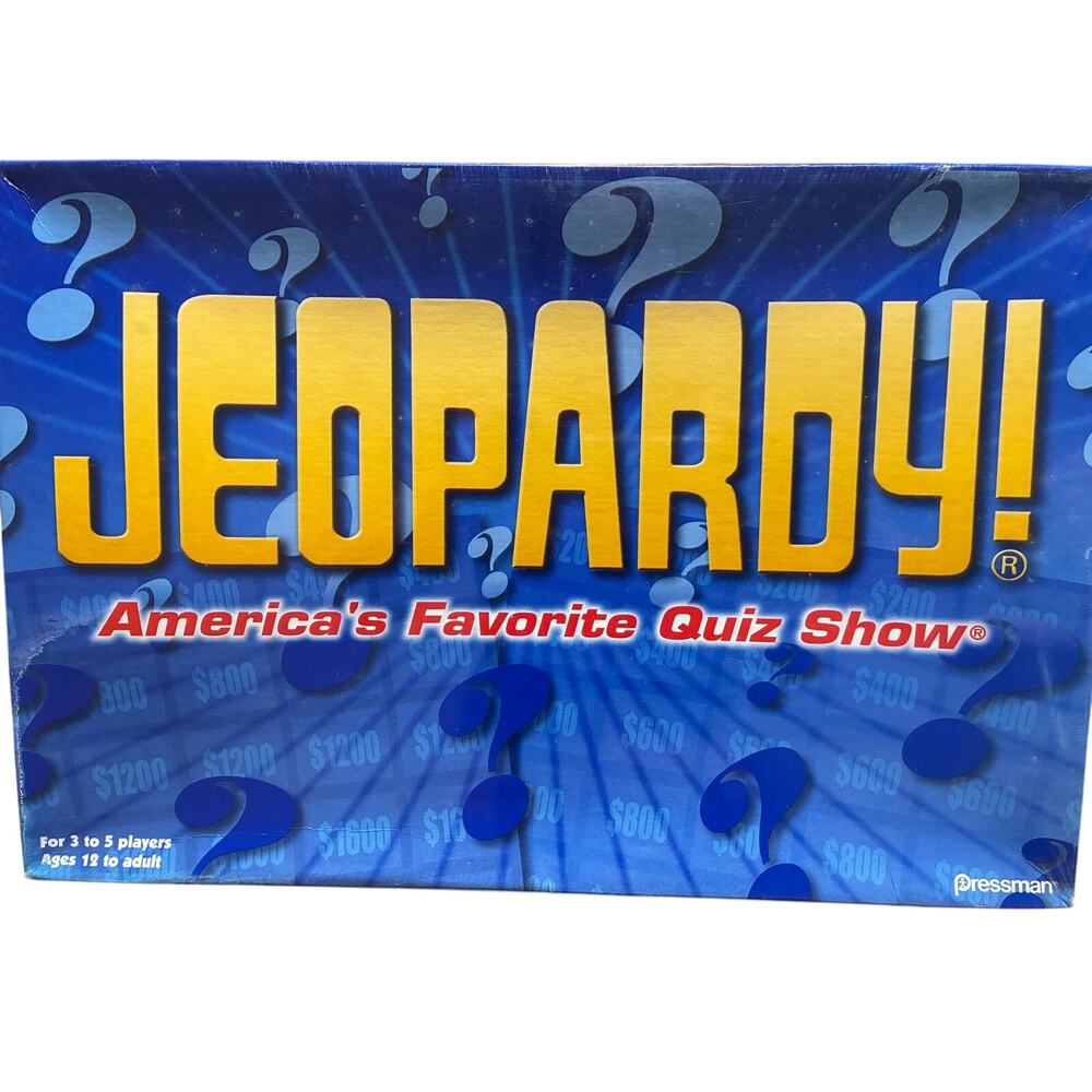 Jeopardy! America’s Favorite Quiz Show – Pressman 2003